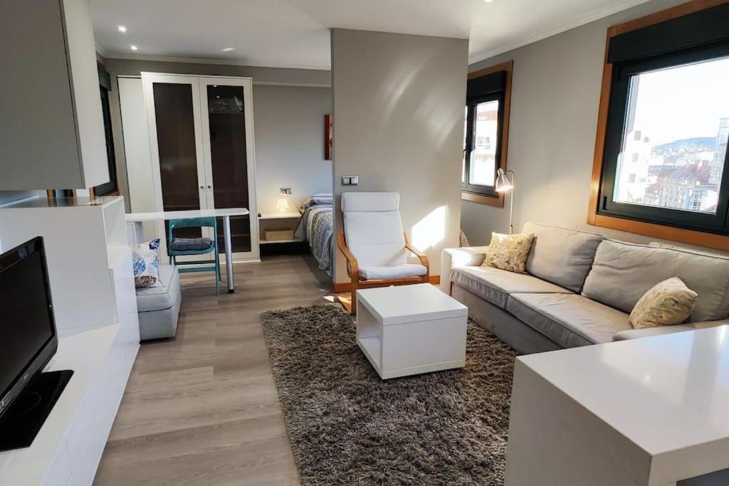 Joaquin Loriga Diseno Centro Vigo Apartment Luaran gambar